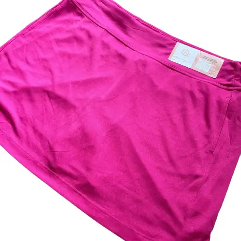 BEN HOGAN 16" Solid Ventilated Skort Golf Tennis Athletic Knit Raspberry NWT 2XL Pink Size 2X