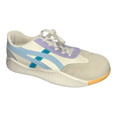 DF DE FLORANCE Cloudea™ women’s Sneakers Size 9.5 blue purple tan white