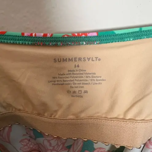 Summersalt - The Seascape Sweetheart One Piece Swimsuit Summer Beach Pool Lake