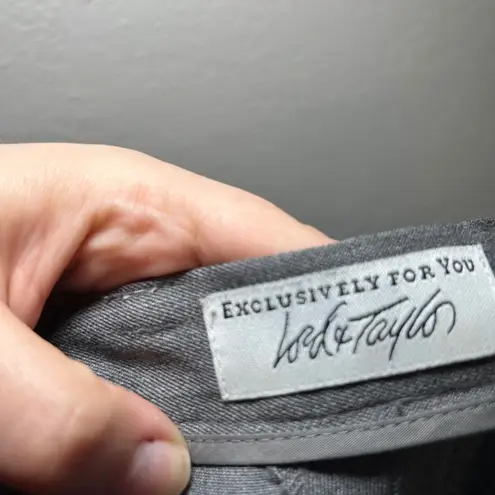 lord and taylor 100% wool trousers women's 4 career office winter Quite luxury