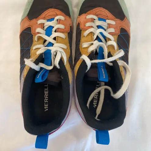 Merrell Women's Alpine Lace-Up Colorblocked Running Sneakers - 9