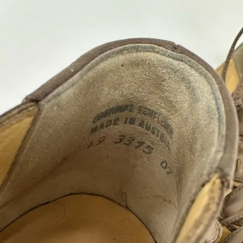 Paul Green Lace Up Heeled Sandals size UK 5 US 7.5 Light Brown