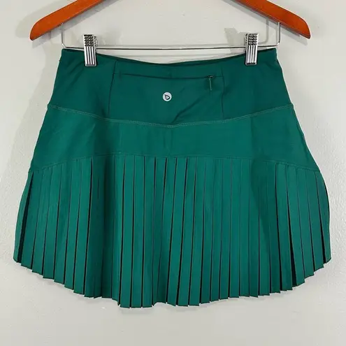 Baleaf NWT Green Pleated Athletic Tennis Golf Skirt Skort High Waisted Sz M