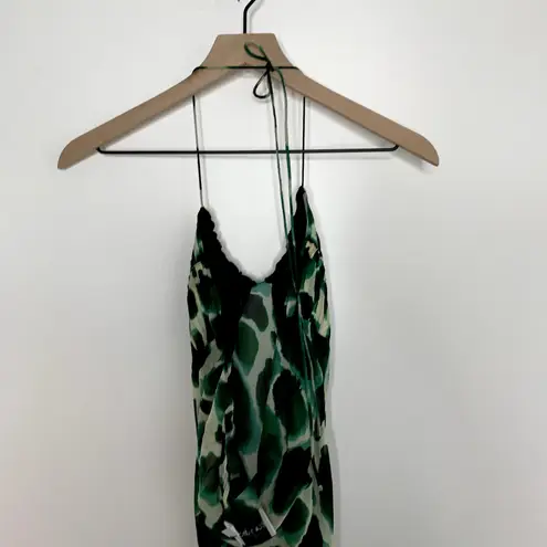 Rat & Boa Vivi Maxi Dress Womens Green New Large