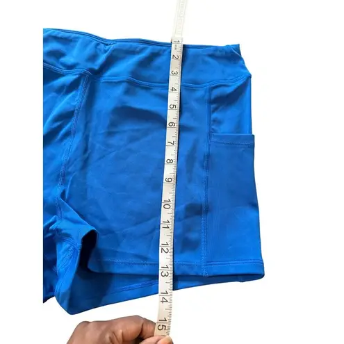 Halara Halalra Womens Blue Long Sleeve Active Dress With Matching Shorts Athleisure L