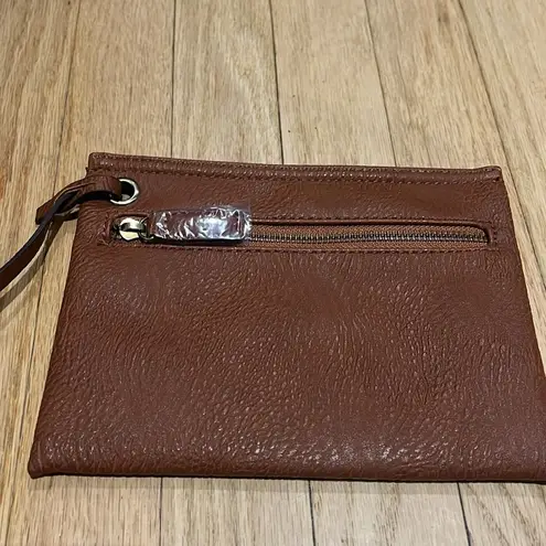 Street Level  Brown Wristlet Purse - Image 2