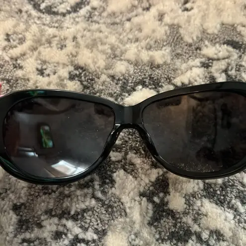 Miu Miu BLACK OVERSIZED SUNGLASSES