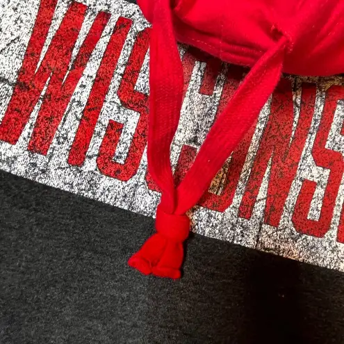 Rivalry Threads University of Wisconsin SZ S Womens Badgers Madison Turtleneck Sweatshirt Hoodie