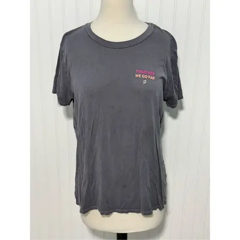 Peloton Women's Crew Neck Together We Go Far Short Sleeve T-Shirt Size XL