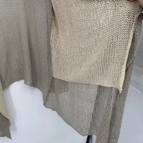 Soft Surroundings Double Layer Boho Open Cardigan Sweater Size XL