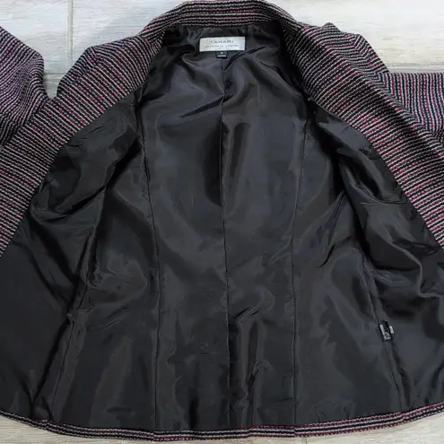 NWT Striped Blazer Jacket | Tahari Arthur S. Levine Single Button Blazer