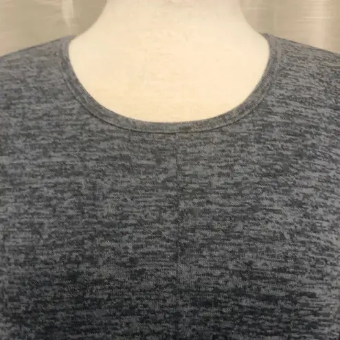 Sky and Sparrow Crop Bottom Tie Long Sleeve Blue Size XS