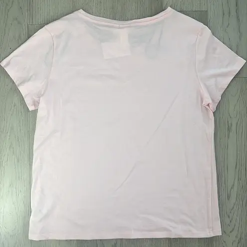 H&M  Pink Short Sleeve T-Shirt Medium 100% Cotton New with Tags - Image 2