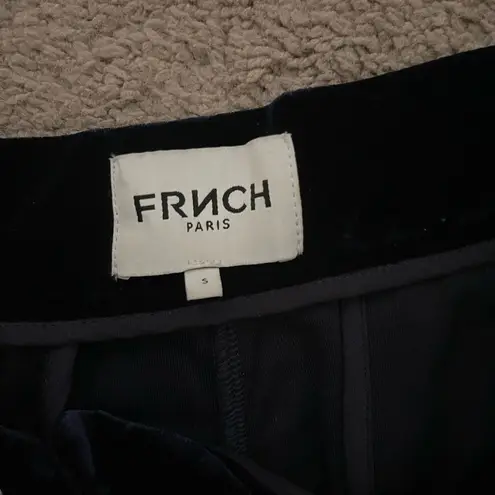 FRNCH Blue Wide Leg Jumpsuit with Belted Waist