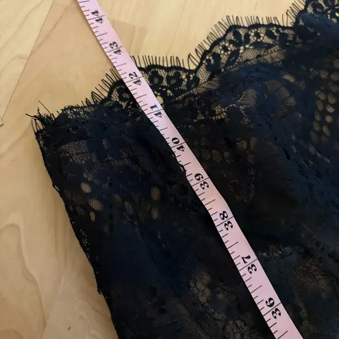 Tadashi Shoji Black Lace Dress Size 16 Formal Cocktail