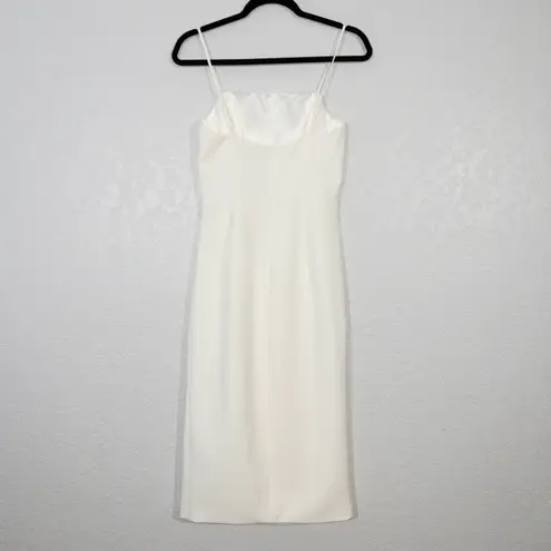 Bardot NWT Ivory Eliana Midi Dress Size 6 /Small