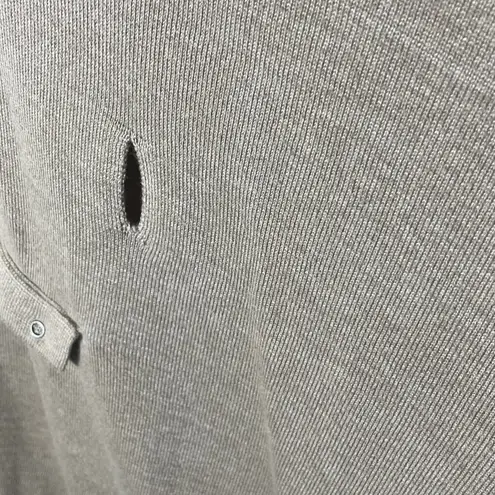 YOON Poncho Sweater Cowl Neck Taupe/Brown Size Small S Tan