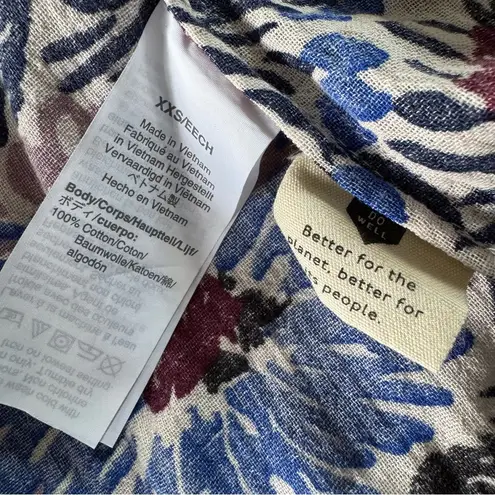 Madewell  Cover-Up Wrap Skirt in Dutch Garden, XXS