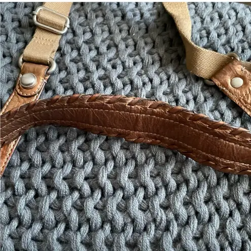 Vintage B. Makowsky Genuine Leather Shoulder Crossbody Bag Bronze Cheetah Purse Brown