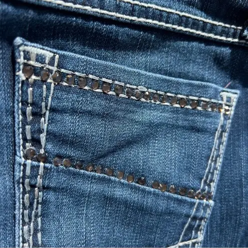 BKE Buckle Harper 25R boot cut dark blue jeans BK14176R