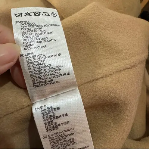 Reiss wool blend Elise belted coat NWT