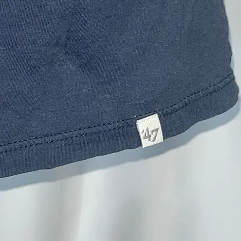 ‘47 Brand Kansas Jayhawks Baseball Style Women’s Raglan Shirt Blue Size undefined