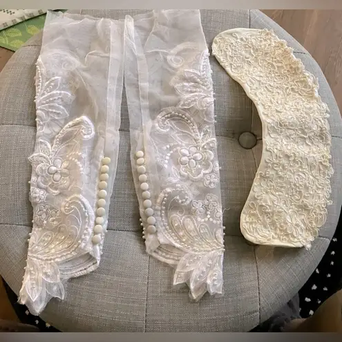 Wedding Dress Bridals White Wedding Dress with Long Train