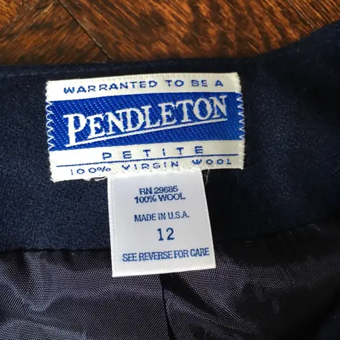 Pendleton Mint Condition Vintage  Collarles Blazer - Image 6
