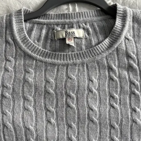 Women’s Classic GH BASS Cable Knit Crewneck Sweater