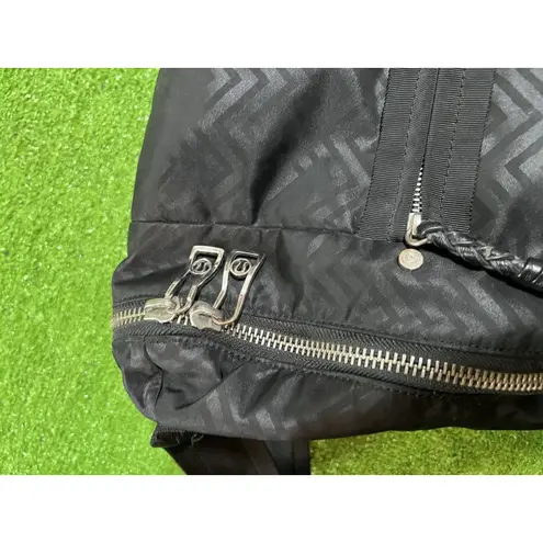 Lululemon  Yoga‎ Moto Messenger Bag Black Yoga Bag Laptop Crossbody