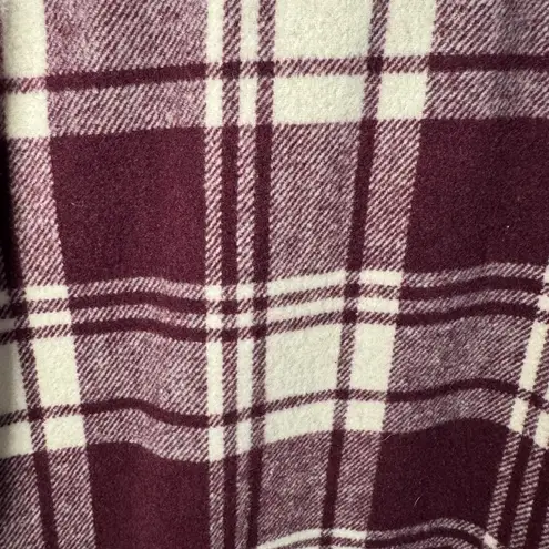 Wesc Heavy Flannel Jacket (Unisex) Purple Size M