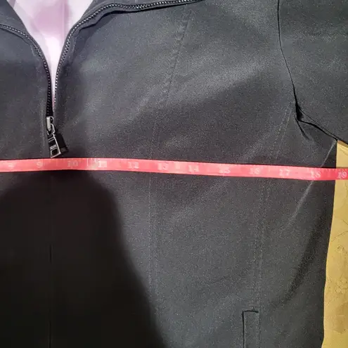 Marc New York Andrew Black Water Resistant Zip Up Jacket sz XS