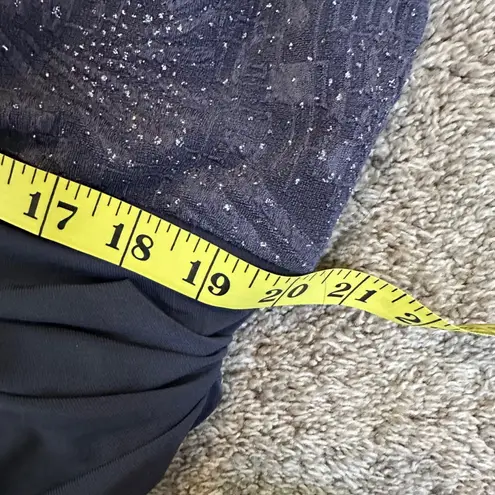 Alex Evenings Alex Evenings Women's Dress Jacket Set Blue Sparkle Embellished MOTB Formal 18W