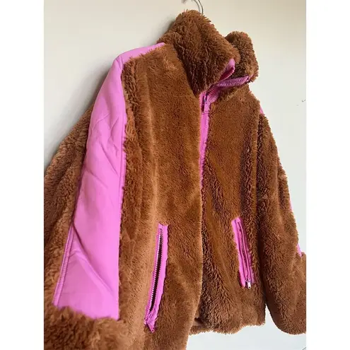OOF Women's Faux Fur Brown/Pink High