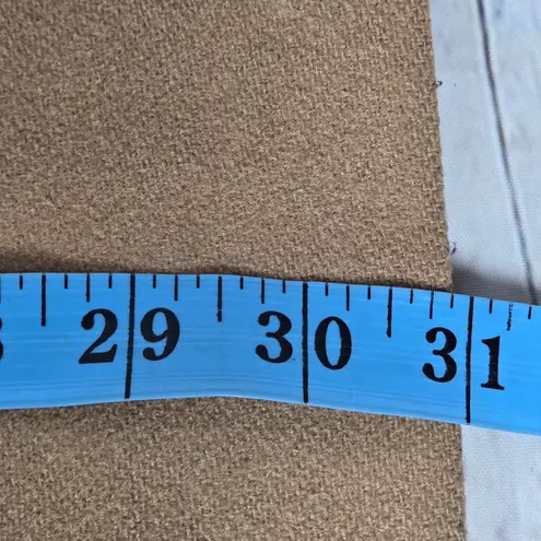 MICHAEL Michael Kors Tan Brown Wool Blend Peacoat Toggle Zip Up Hooded 10