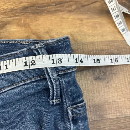 Mother Superior Denim The Hustler Ankle Fray Home Movies Wash Blue Size 29