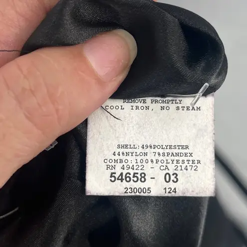 Jessica McClintock Y2K Lace Overlay Dress Sz 8 Gothic Coquette Whimsigoth Hoco