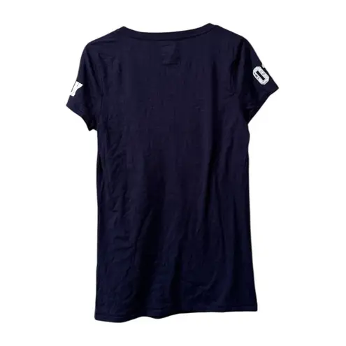 Victoria's Secret PINK New York Yankees Short Sleeve T Shirt Size Large Preppy Blue