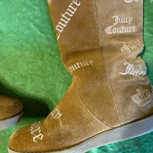 Juicy Couture Y2K  boots 2009 brown