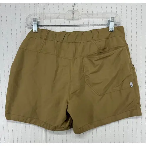 Mountain Hardwear  Womens Shorts Sz 8 Khaki Outdoorsy GorpCore Athleisure Classic