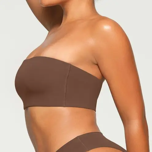 SKIMS New  Bandeau Bra in Umber Brown Size 4X