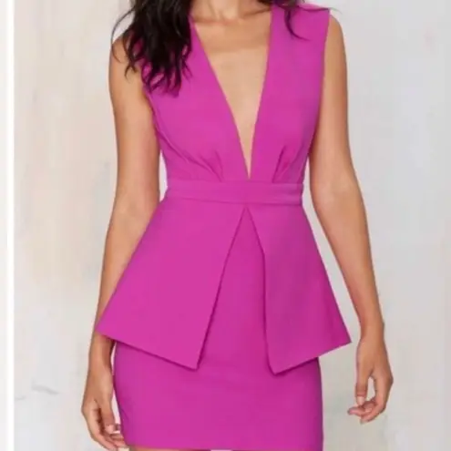 Finders Keepers NWT REVOLVE HOT PIN MINI PEDPLUM DRESS 2292