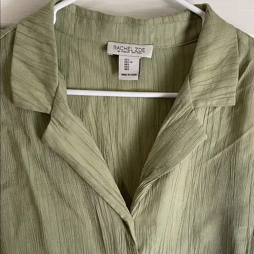 Rachel Zoe  Olive Button Down Shirt