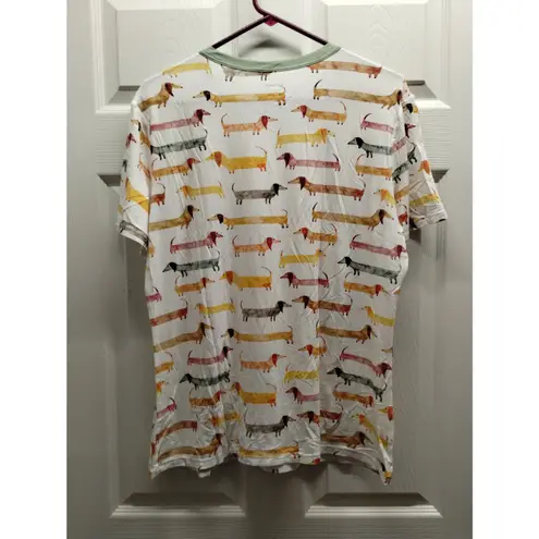 PatPat NWT Women's Size XL Dachshund Wiener Dog Shorts & T