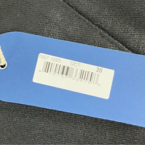 Daily Blue By AG Mantra Wide Barrel Leg Jeans Coated Octopus Button Fly 30 NEW Black