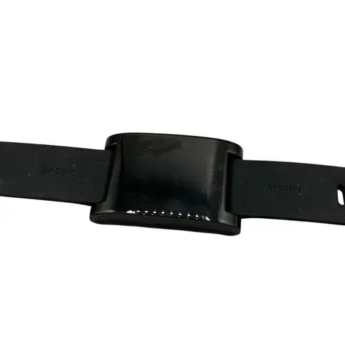 Unbranded SPORT Heart Rate Fitness Tracker Watch Black Smart Bracelet HR Monitor