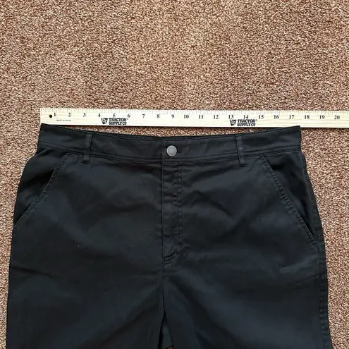 Peruvian Connection Pants Women’s 14 Black Straight Leg High Rise Trouser