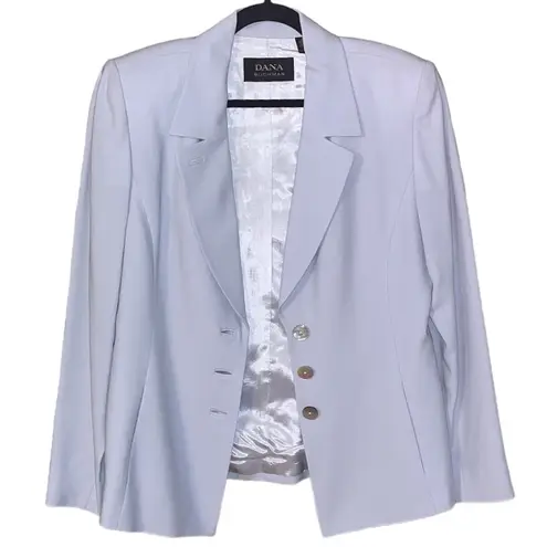 Dana Buchman Dana Buchanan Ciel Blue Blazer