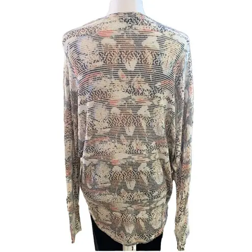 Women’s Freshman 1996 beige printed open cardigan Tan