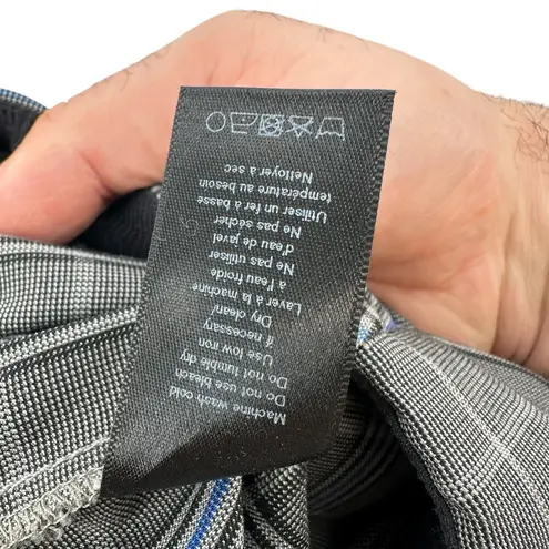 Rag and Bone  Simone Gray Blue Plaid Check Print Ankle‎ Pant Size 00 - Image 12